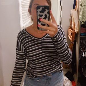 American Eagle Soft and Sexy Striped Sweater